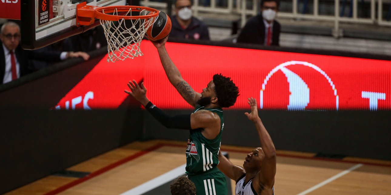 Panathinaikos fought him, but lost to Armani Milano for game 28 of the Euroleague